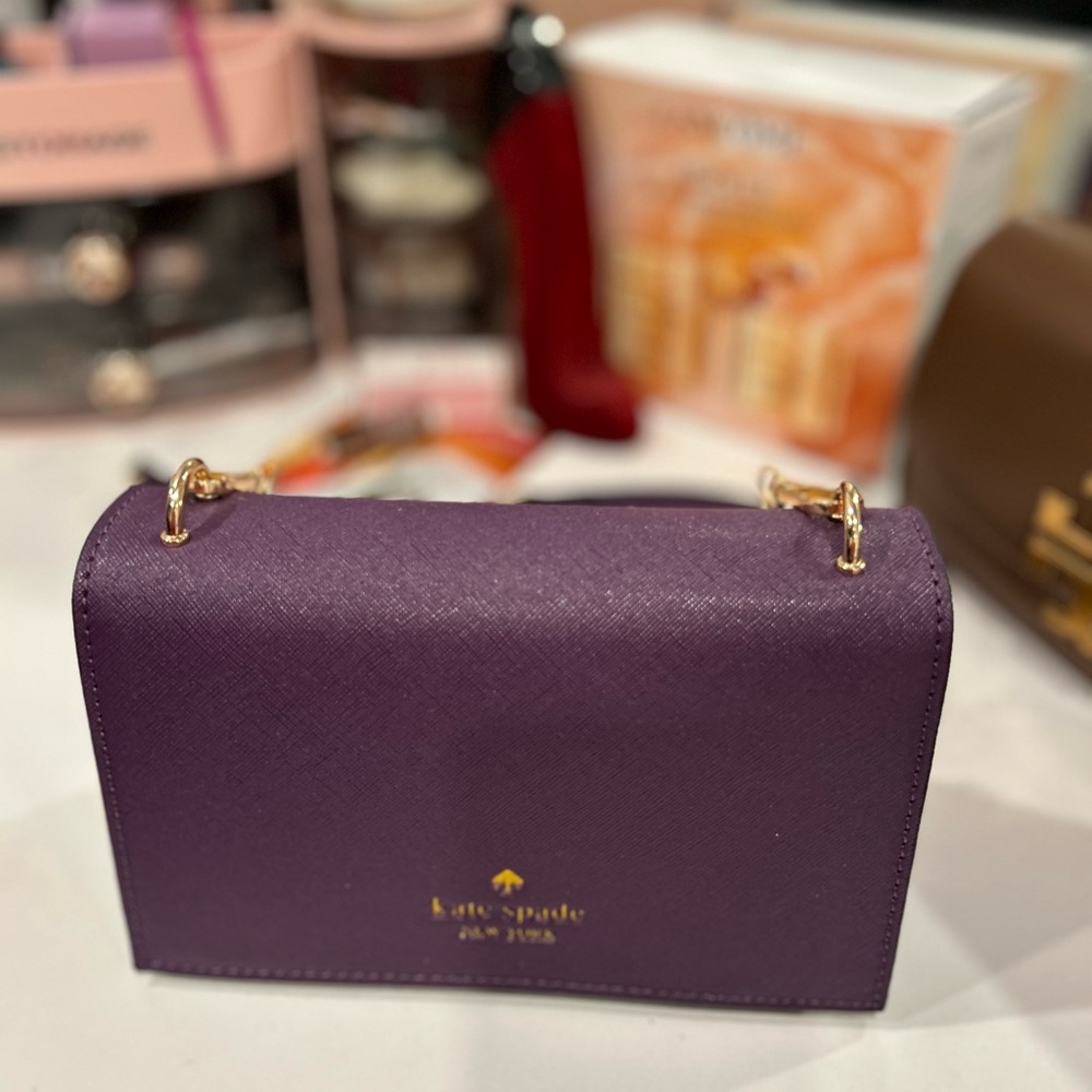 Kate Spade Purple Crossbody Bag